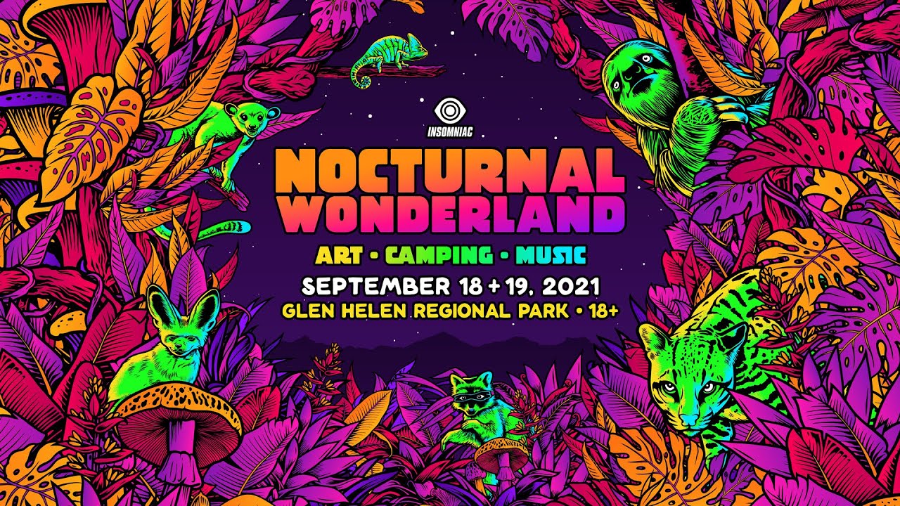 Nocturnal Wonderland 2021 War ein Magisches Erlebnis im Glen Helen Park